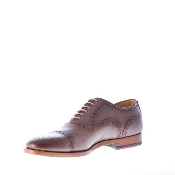 ANTONIO MAURIZI scarpa oxford brogue handcrafted in pelle VISONE - immagine 7