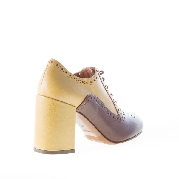 L'AUTRE CHOSE donna scarpa francesina in pelle MULTICOLORE con dettagli brogue - immagine 3