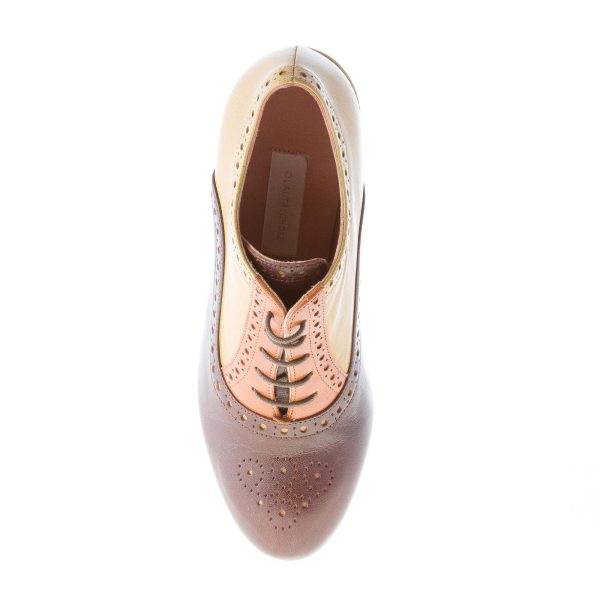 L'AUTRE CHOSE donna scarpa francesina in pelle MULTICOLORE con dettagli brogue - immagine 7