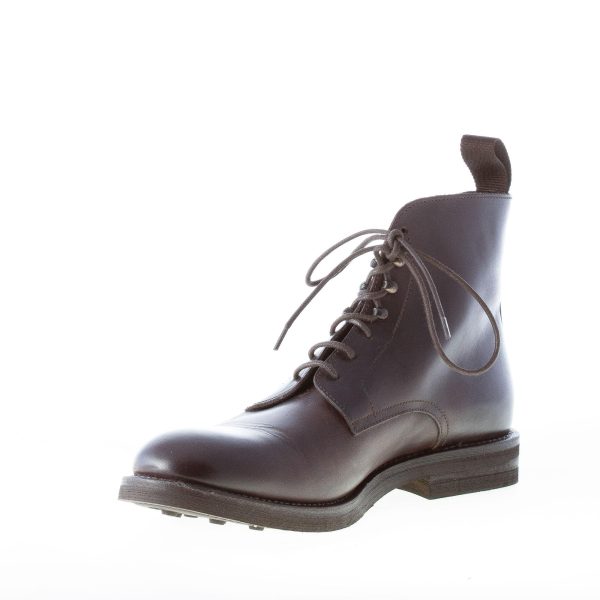 MIGLIORE uomo scarponcino allacciato in pelle TESTA DI MORO - immagine 6