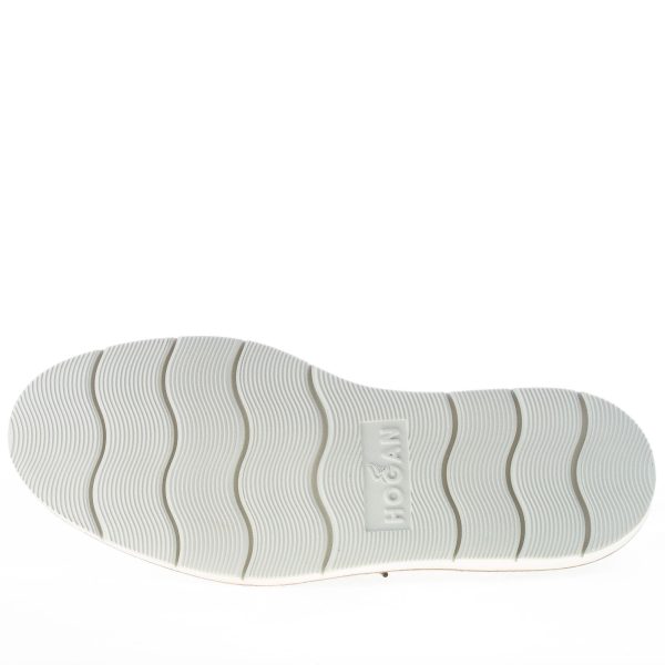 HOGAN uomo H322 scarpa derby brogues in camoscio BEIGE e pelle TESTA DI MORO - immagine 8