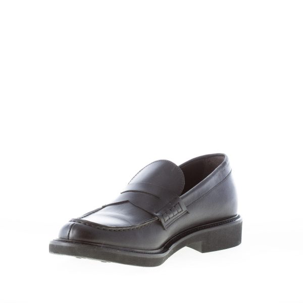 MIGLIORE uomo mocassino penny in pelle NERO. Suola in gomma leggera - immagine 6