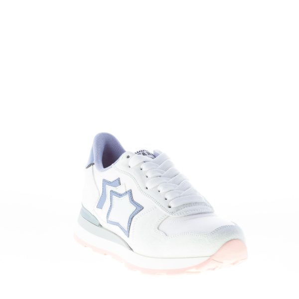 ATLANTIC STARS donna sneaker VEGA in camoscio ghiaccio più tessuto tecnico ROSA - immagine 2