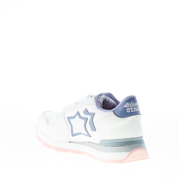 ATLANTIC STARS donna sneaker VEGA in camoscio ghiaccio più tessuto tecnico ROSA - immagine 4