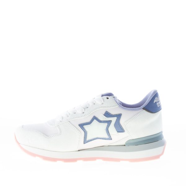 ATLANTIC STARS donna sneaker VEGA in camoscio ghiaccio più tessuto tecnico ROSA - immagine 5