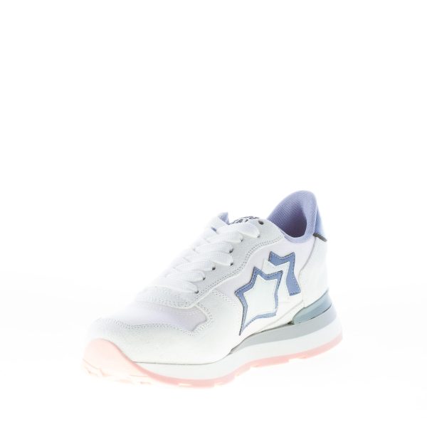 ATLANTIC STARS donna sneaker VEGA in camoscio ghiaccio più tessuto tecnico ROSA - immagine 6