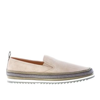 CAR SHOE uomo pantofola slip on in camoscio DESERTO con tessuto multicolore