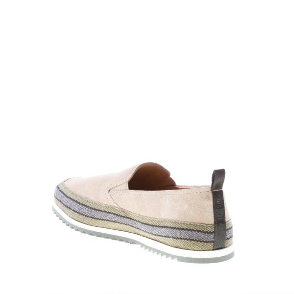 CAR SHOE uomo pantofola slip on in camoscio DESERTO con tessuto multicolore - immagine 4
