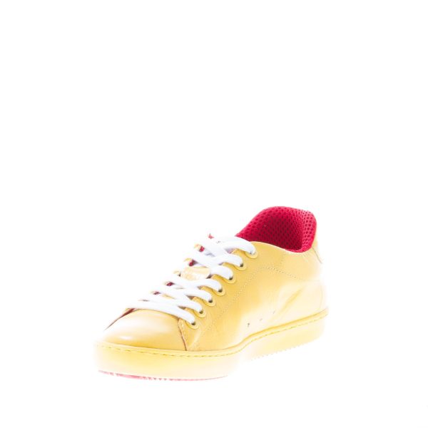 ISHIKAWA donna sneaker bassa in vernice GIALLO - immagine 6