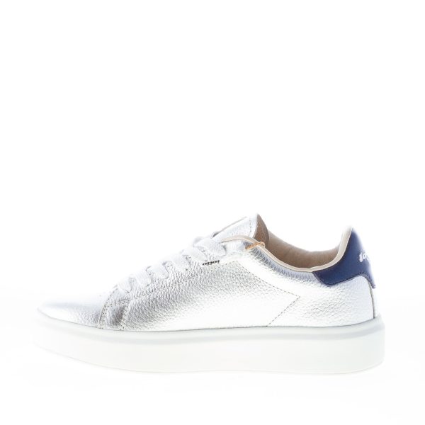 LOTTO Leggenda donna sneaker Impressions in pelle metallizzata ARGENTO - immagine 5