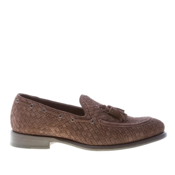 Mocassino intrecciato uomo on sale
