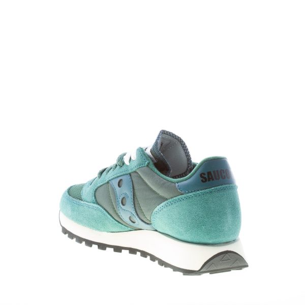 SAUCONY donna sneaker Jazz Original Vintage in nylon e camoscio BALTICO - immagine 4