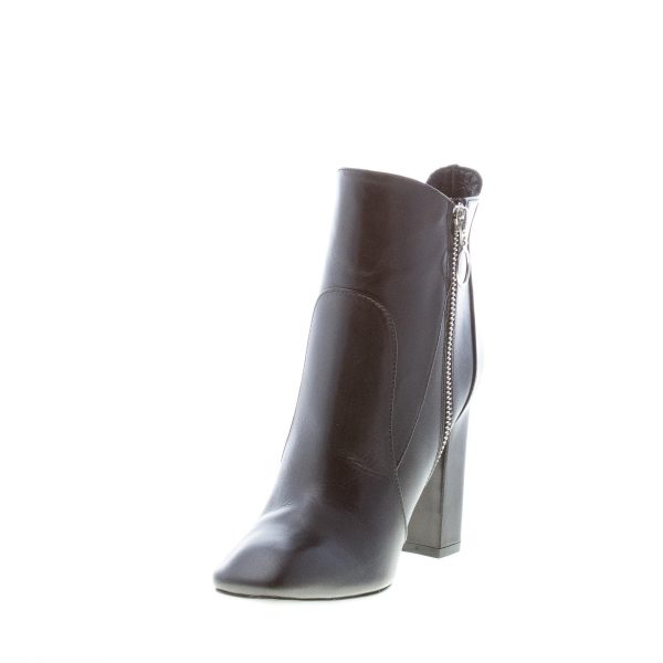 ROBERTO FESTA donna stivaletto in pelle NERO con zip. Tacco 9,5 cm - immagine 6