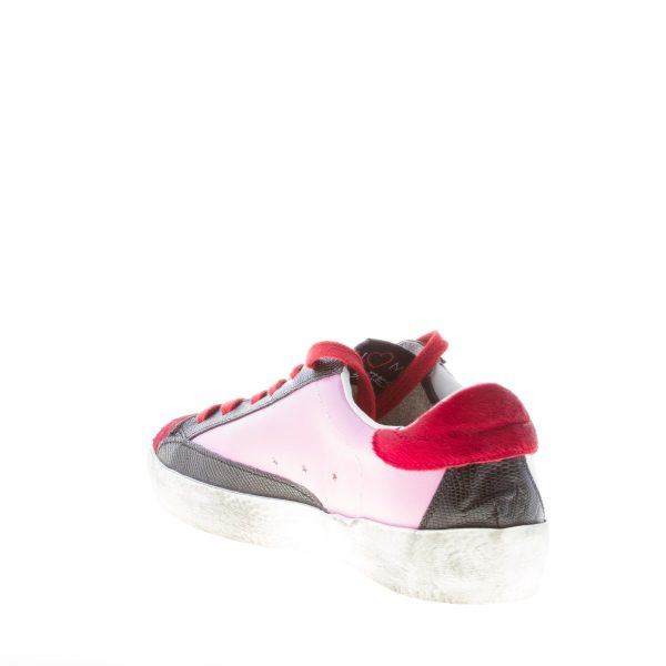 ISHIKAWA donna sneaker Low in pelle MULTICOLORE - immagine 4
