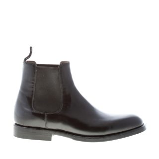 GREEN GEORGE uomo stivaletto Beatles in vitello spazzolato NERO