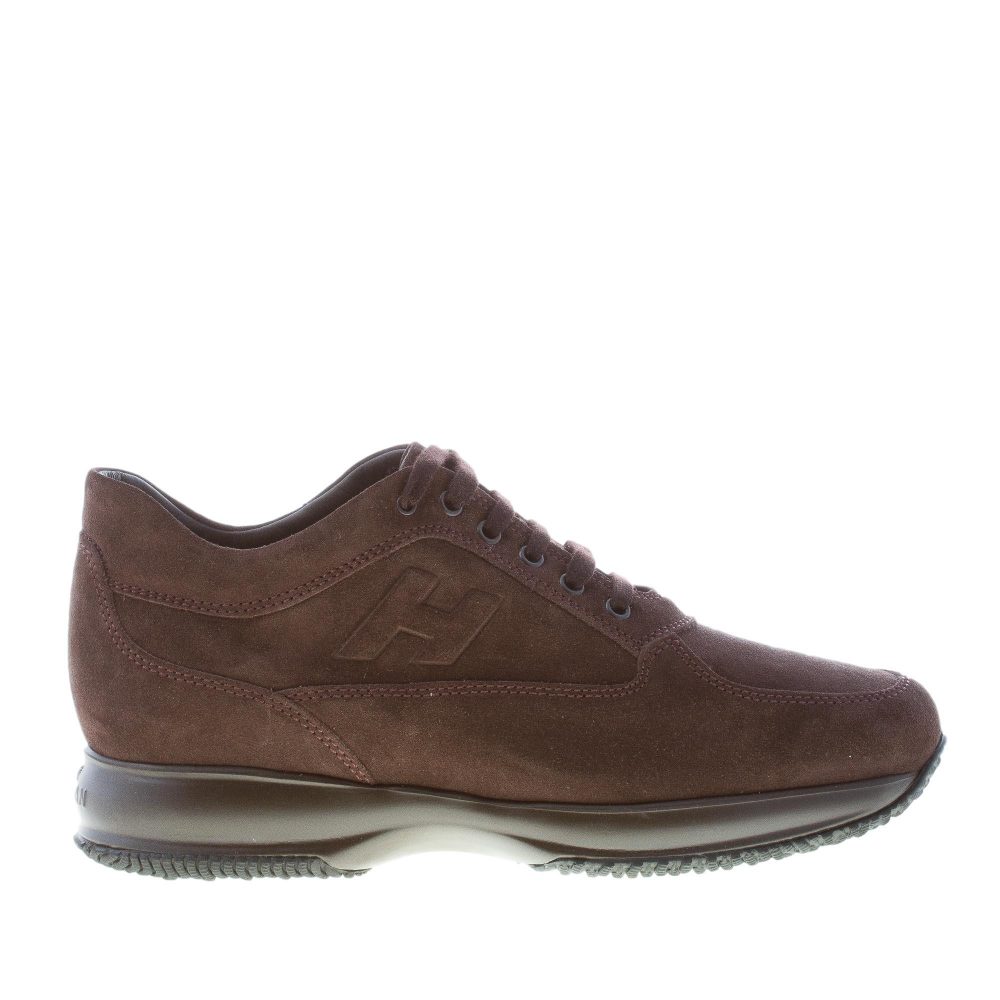 hogan interactive marroni camoscio