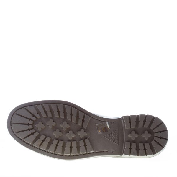 IDEE DE POINTE uomo stivaletto elasticizzato in vitello TESTA DI MORO. Suola gomma - immagine 8