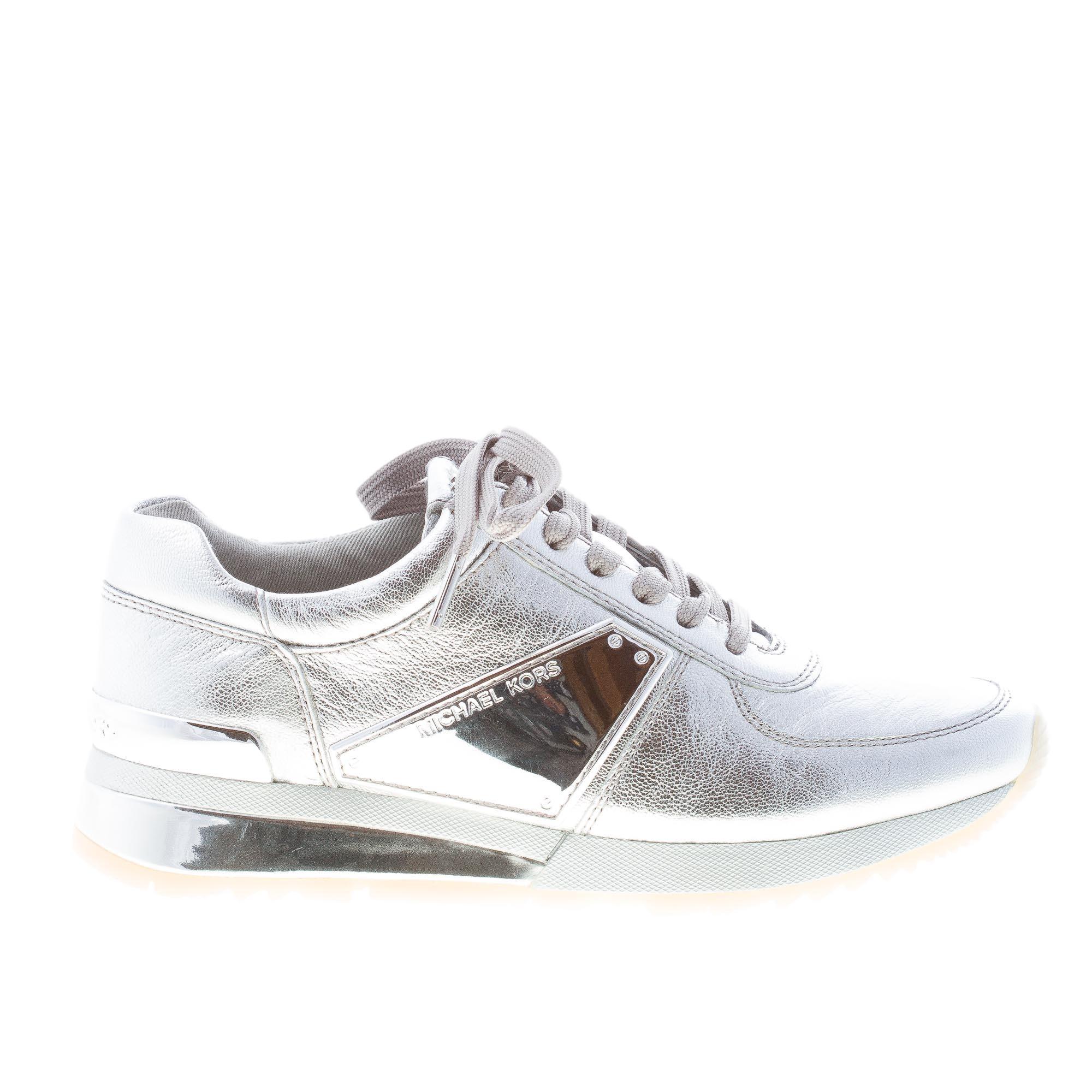 Michael kors scarpe argento sales