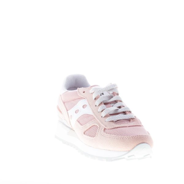 SAUCONY donna sneaker Shadow Original in tessuto e camoscio ROSA più bianco - immagine 2