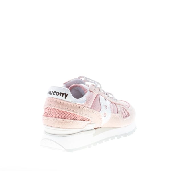 SAUCONY donna sneaker Shadow Original in tessuto e camoscio ROSA più bianco - immagine 3