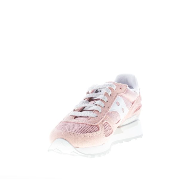 SAUCONY donna sneaker Shadow Original in tessuto e camoscio ROSA più bianco - immagine 6