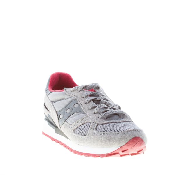 SAUCONY uomo sneaker Shadow in camoscio e tessuto GRIGIO - immagine 2
