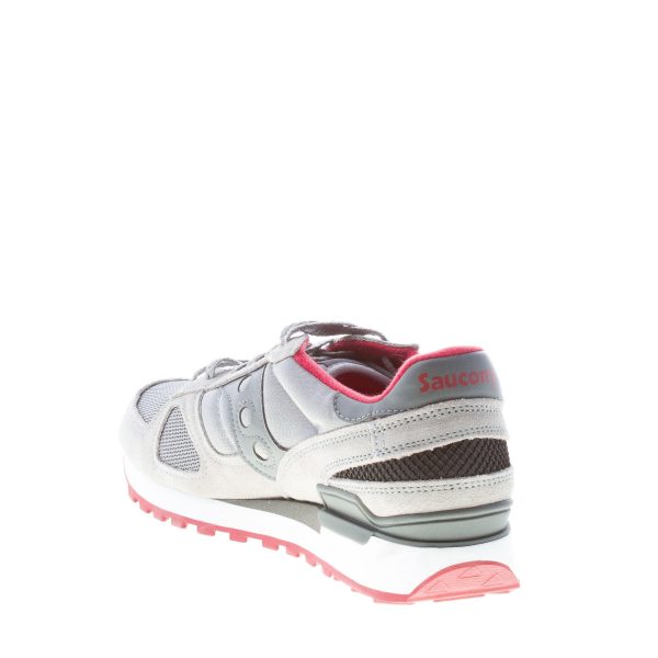 SAUCONY uomo sneaker Shadow in camoscio e tessuto GRIGIO - immagine 4