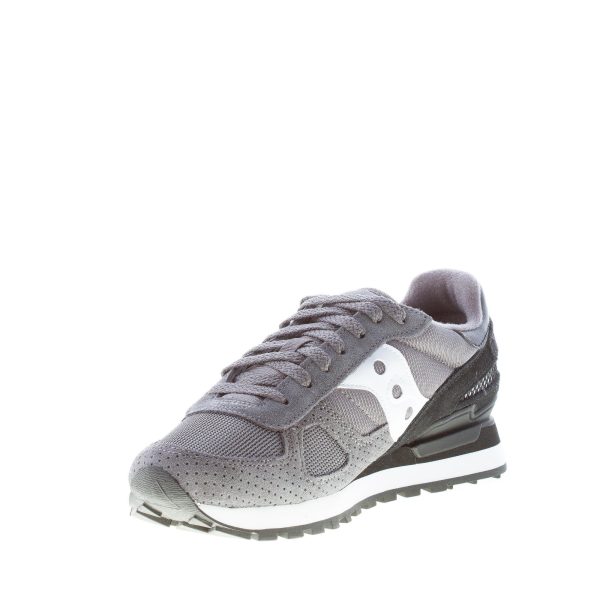 SAUCONY uomo sneaker Shadow in camoscio e tessuto GRIGIO più NERO - immagine 6