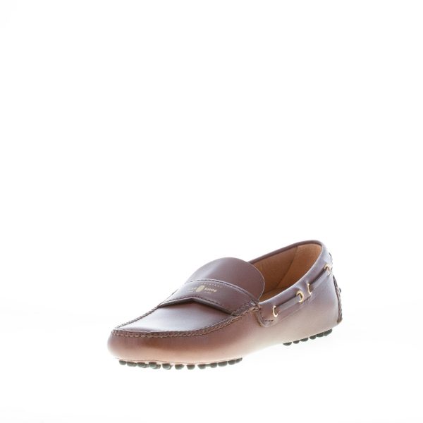 CAR SHOE uomo mocassino driving in pelle MARRONE COCCO con fascetta - immagine 6