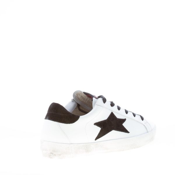 ISHIKAWA uomo sneaker LOW 1614 n pelle BIANCO più nero - immagine 3