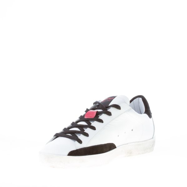 ISHIKAWA uomo sneaker LOW 1614 n pelle BIANCO più nero - immagine 6