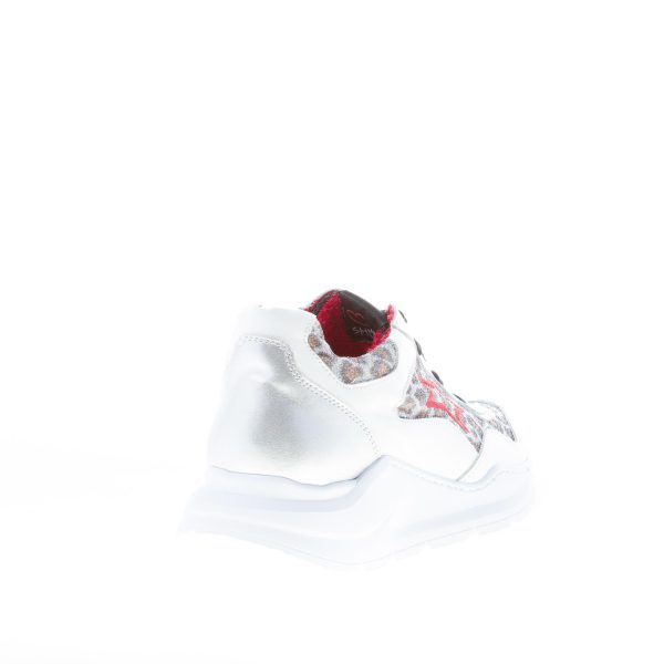 ISHIKAWA donna sneaker TOKYO 1638 in pelle BIANCO più animalier - immagine 3