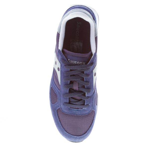 SAUCONY uomo sneaker Shadow Original in tessuto e camoscio BLU più GRIGIO scuro - immagine 7