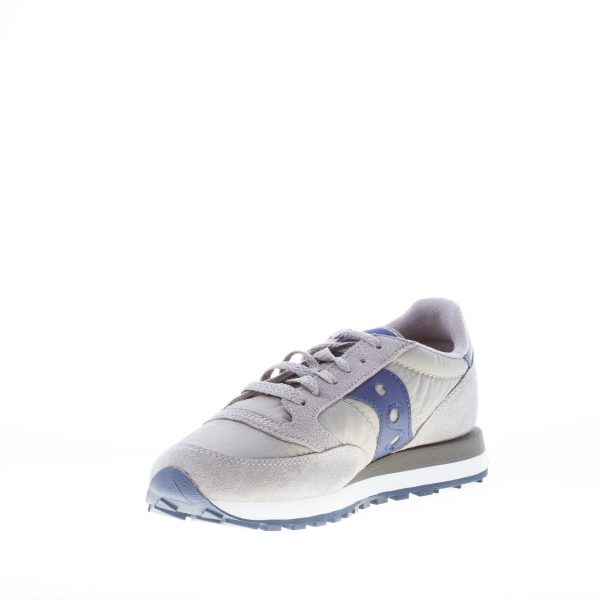 SAUCONY uomo sneaker Jazz Original in nylon e camoscio GRIGIO più blu - immagine 6