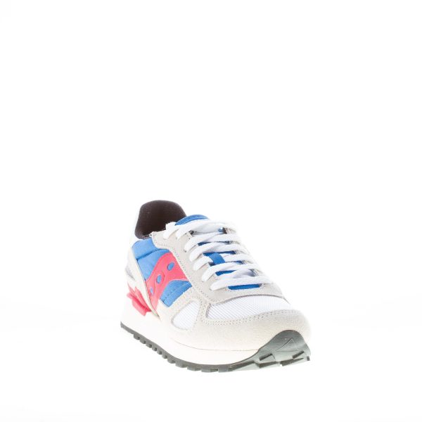 SAUCONY uomo sneaker Shadow Original Vintage in tessuto tecnico e camoscio GRIGIO più NAVY - immagine 2