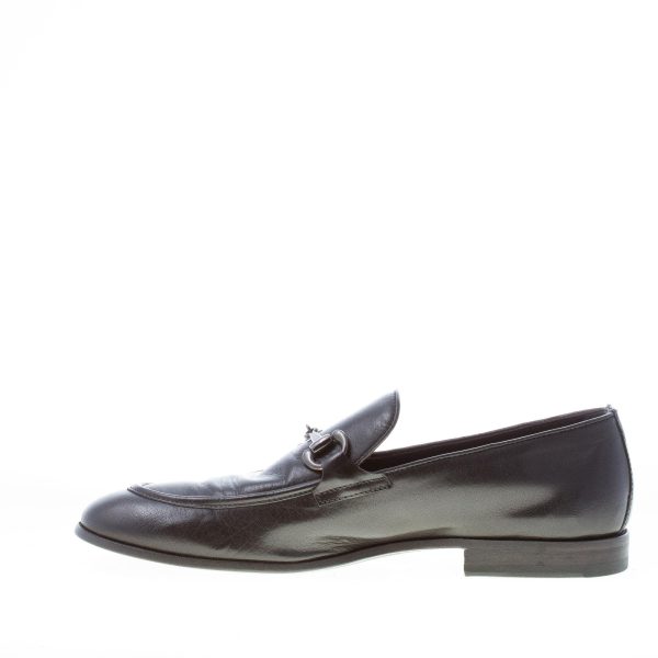 FABRIZIO SILENZI uomo mocassino artigianale in pelle NERO con morsetto - immagine 5
