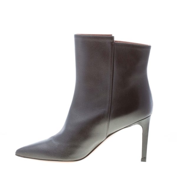 L'AUTRE CHOSE donna tronchetto in nappa NERO con bottoni decorativi. Tacco 8 cm - immagine 5