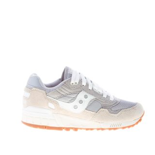 SAUCONY donna sneaker Shadow 5000 Vintage in camoscio e tessuto tecnico GRIGIO più bianco