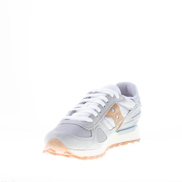 SAUCONY uomo sneaker Shadow Original Vintage in tessuto e camoscio GRIGIO più marrone - immagine 6