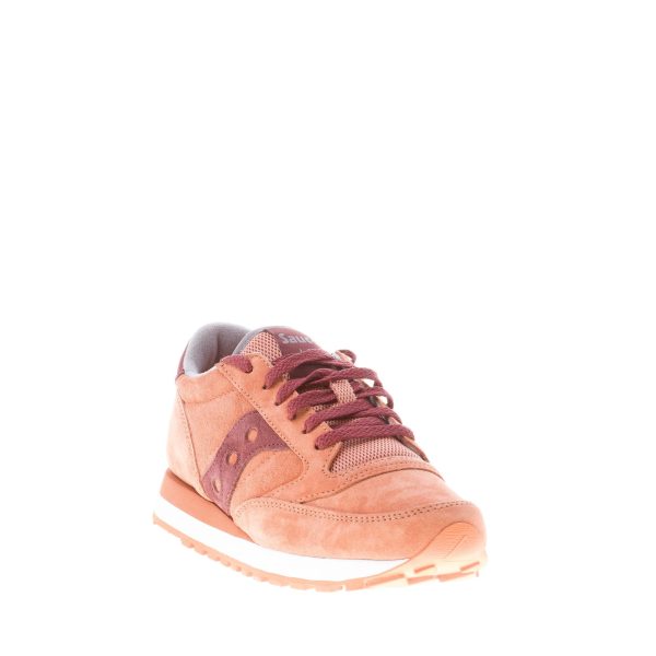 SAUCONY uomo sneaker Jazz Original  in tessuto e camoscio MARRONE BRUCIATO - immagine 2
