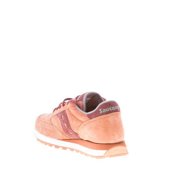 SAUCONY uomo sneaker Jazz Original  in tessuto e camoscio MARRONE BRUCIATO - immagine 4