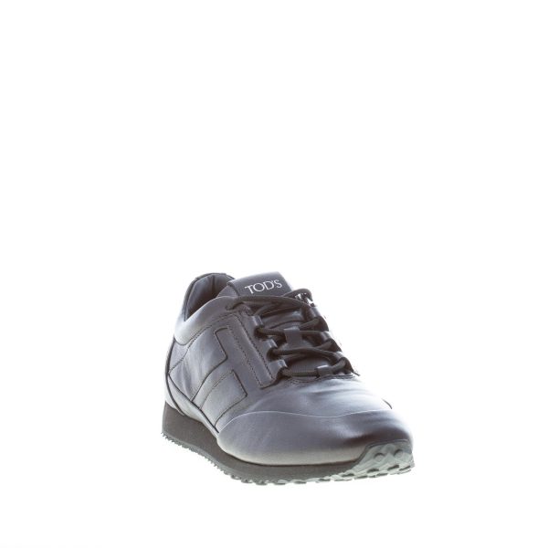 TOD'S uomo sneaker City Sportivo in elegante nappa NERO - immagine 2