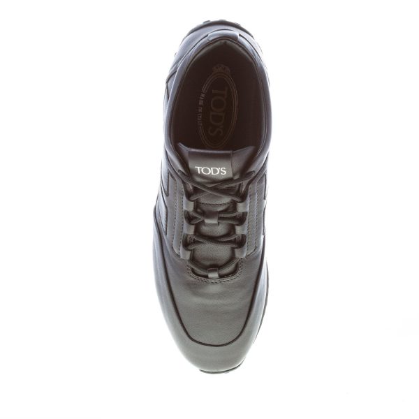 TOD'S uomo sneaker City Sportivo in elegante nappa NERO - immagine 7