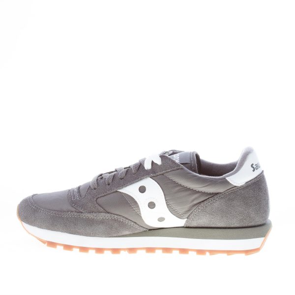 SAUCONY uomo sneaker Jazz Original in nylon e camoscio GRIGIO più bianco - immagine 5