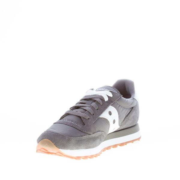 SAUCONY uomo sneaker Jazz Original in nylon e camoscio GRIGIO più bianco - immagine 6
