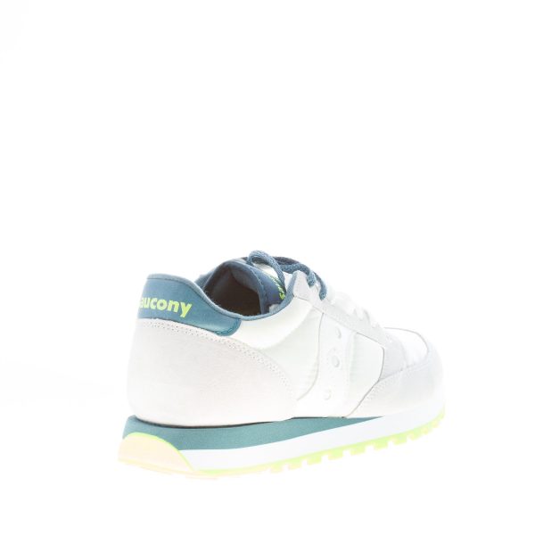SAUCONY uomo sneaker Jazz Original in nylon e camoscio GRIGIO CHIARO più blu - immagine 3