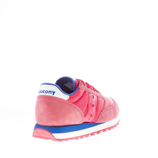 SAUCONY uomo sneaker Jazz Original in nylon e camoscio ROSSO più bianco e blu - immagine 3