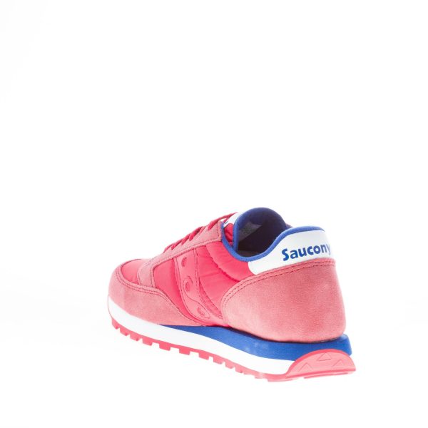SAUCONY uomo sneaker Jazz Original in nylon e camoscio ROSSO più bianco e blu - immagine 4
