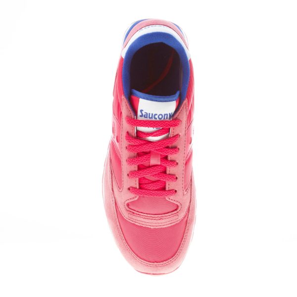 SAUCONY uomo sneaker Jazz Original in nylon e camoscio ROSSO più bianco e blu - immagine 7
