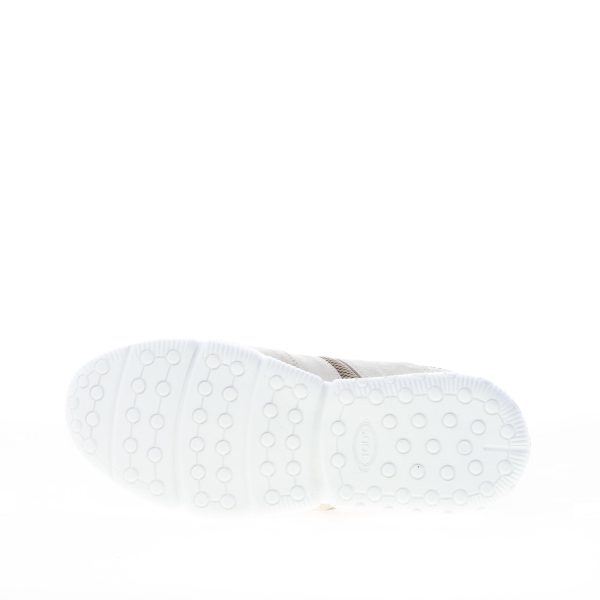 TOD'S uomo sneaker leggera in camoscio e tessuto tecnico BEIGE più verde - immagine 8